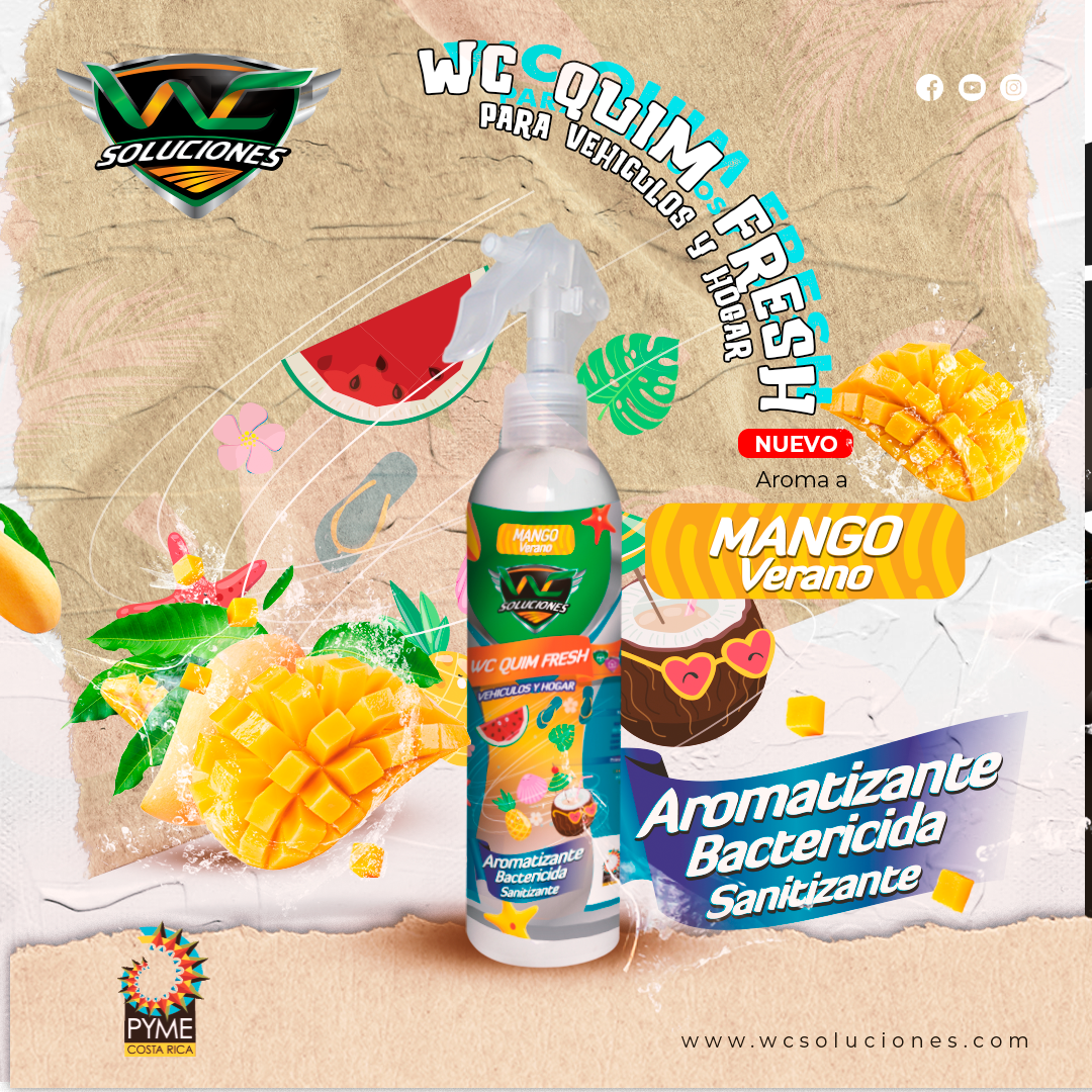 WC Quim Fresh Mango 240 ML. - Imagen 4