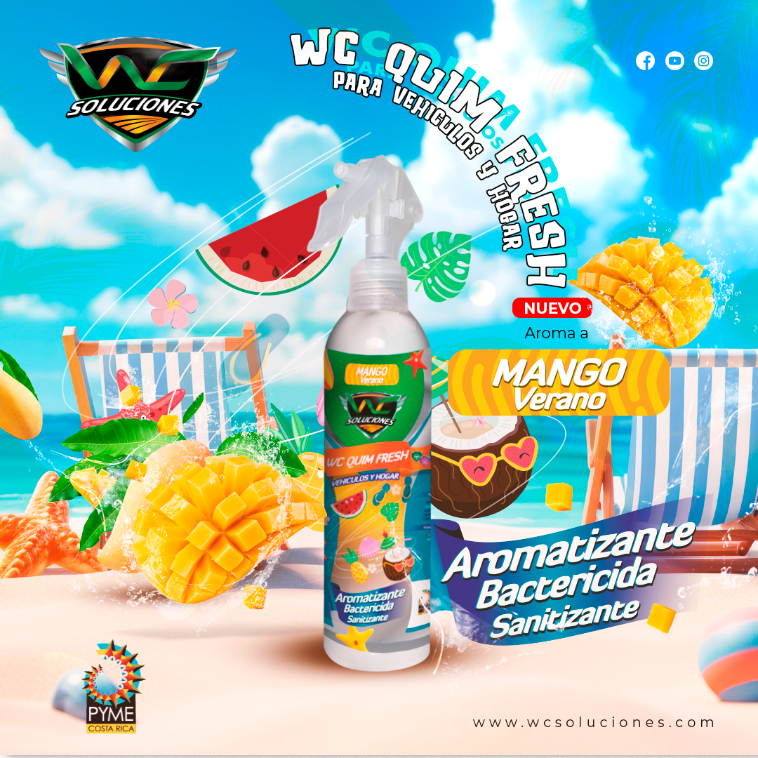 WC Quim Fresh Mango 240 ML. - Imagen 3